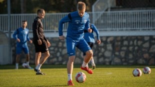 Lukas Ibertsberger konnte sich bei Blau-Weiß nie durchsetzen.
