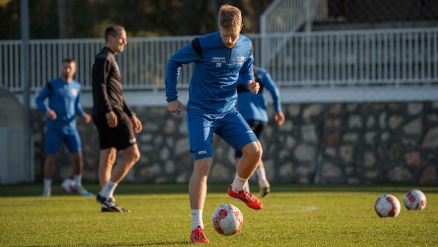 Lukas Ibertsberger konnte sich bei Blau-Weiß nie durchsetzen.