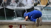 Brunnen laden an heißen Sommertagen zur Abkühlung ein