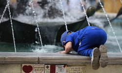 Brunnen laden an heißen Sommertagen zur Abkühlung ein