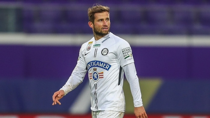 Bis 2022 kickte Kuen für Sturm Graz, jetzt ist er mit Melbourne Meister.