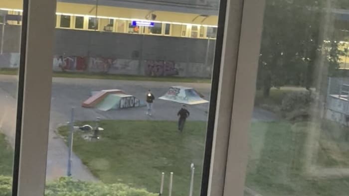 Screenshots aus den Aufnahmen von Leserreporter A.