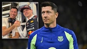 Robert Lewandowski war nur einer von etlichen Fußball-Stars bei der Formel 1.