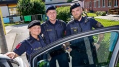 Die Helden des Tages: Janette Pointecker, David Zirnitzer und Philip Schattauer.
