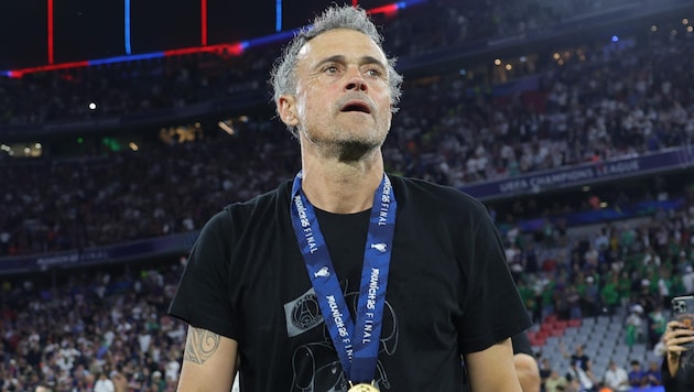 Luis Enrique führte PSG zum Champions-League-Titel.
