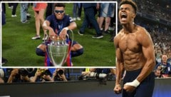 Desire Doue sind Weltrekord! Sein Sixpack mutet auch rekordverdächtig an.