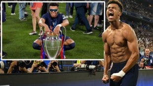 Desire Doue sind Weltrekord! Sein Sixpack mutet auch rekordverdächtig an.