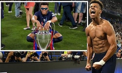 Desire Doue sind Weltrekord! Sein Sixpack mutet auch rekordverdächtig an.