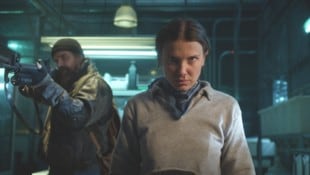 David Harbour als Jim Hopper und Millie Bobby Brown als Eleven/Elfie/Jane