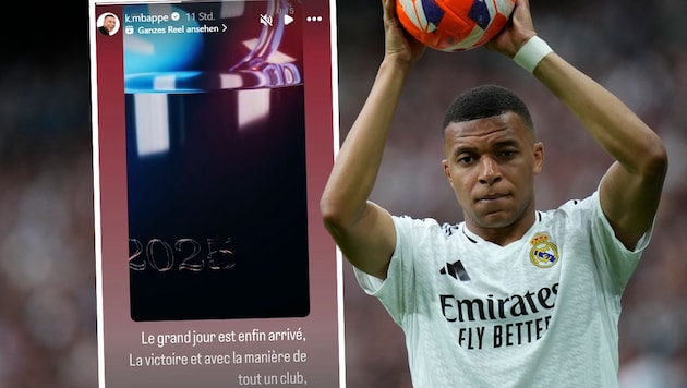 Artig und stilvoll: Kylian Mbappe gratuliert PSG zum Champions-League-Triumph.