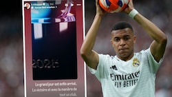 Artig und stilvoll: Kylian Mbappe gratuliert PSG zum Champions-League-Triumph. (Bild: AP/AP, Instagram.com/k.mbappe)