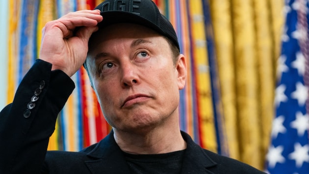 Musk bei seinem Abschieds-Auftritt im Weißen Haus. Der Tech-Milliardär wehrt sich entschieden gegen Berichte über angeblichen Drogenkonsum im Wahlkampf 2024. 