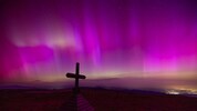 Polarlicht am Hochwechsel in der Steiermark Anfang Jänner