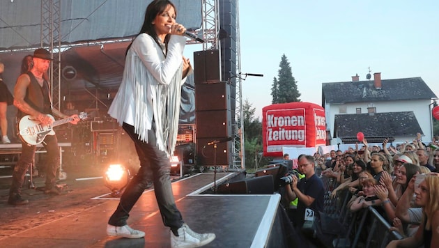 Nena wird in Pichl die Bühne rocken.