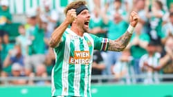 Guido Burgstaller hat mit seinem Tor zum zwischenzeitlichen 1:0 für den SK Rapid die Weichen für ...