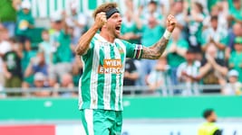 Guido Burgstaller hat mit seinem Tor zum zwischenzeitlichen 1:0 für den SK Rapid die Weichen für ...
