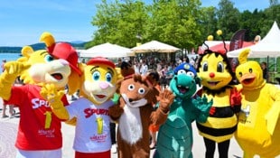 Das Maskottchentreffen am Alpe Adria Hafenfest ist schon Tradition