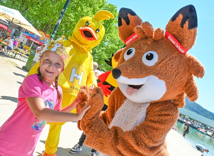 Theo Lesefuchs war bei den vielen Kindern sehr beliebt.