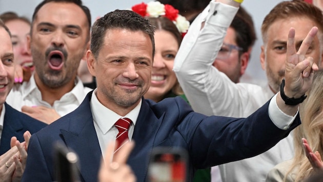 Die Hoffnungen der liberalen Regierung von Donald Tusk sind an einen Sieg von Rafal Trzaskowski (im Bild) geknüpft.