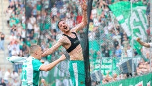 Ercan Kara sorgte in der 95. Minute für Rapids Erlösung.
