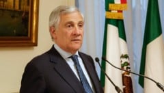 Italiens Außenminister Antonio Tajani