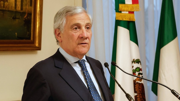 Italiens Außenminister Antonio Tajani