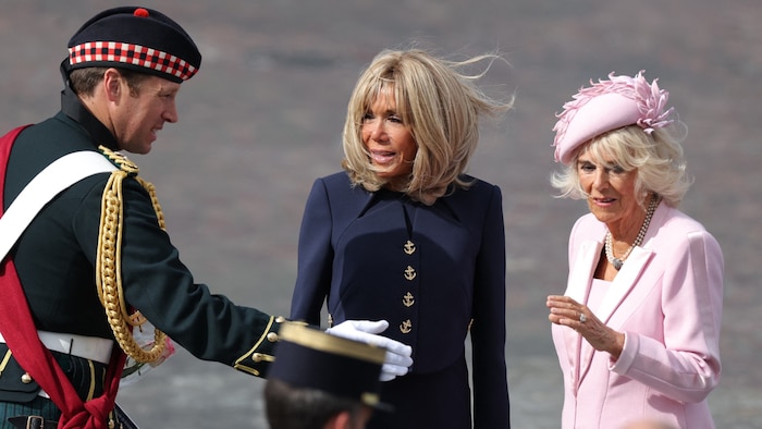 Hilfsbereiter Colonel in Paris: Im September 2023 war Lieutenant Colonel Johnny Thompson in Paris vor Ort, um Brigitte Macron und Königin Camilla bei einer Zeremonie zu unterstützen