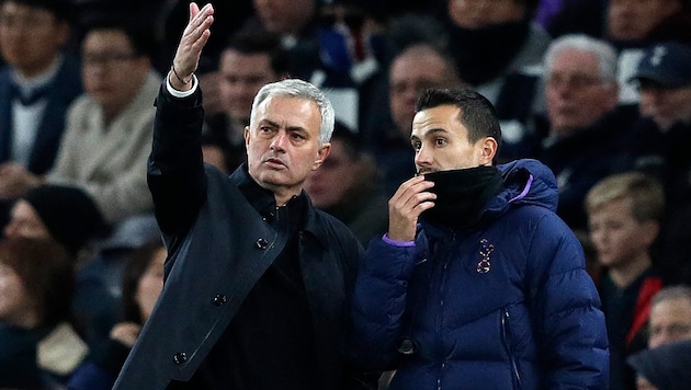 Joao Sacramento (re.) arbeitete bei Tottenham mit José Mourinho zusammen und wird nun neuer LASK-Trainer
