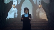 Schauspielerin Jenna Ortega als „Wednesday“. 