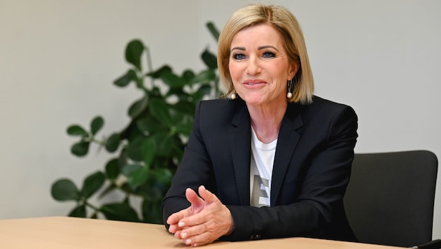 AMS-OÖ-Geschäftsführerin Iris Schmidt.