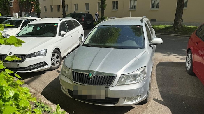 Mit diesem Miet-Auto flüchtete P., ließ ihn in München zurück.