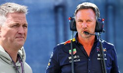 Ralf Schumacher hegt den Verdacht, Max Verstappen will in der Fahrer-WM nach unten rutschen. Ein ...