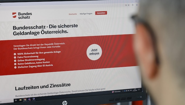 Immer mehr Menschen legen ihr Geld im Bundesschatz der Republik an (Symbolbild).