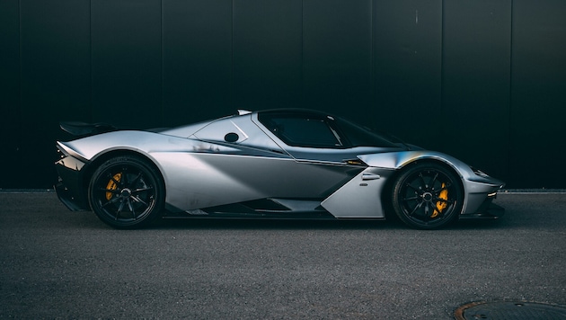 Dieses GT-XR-Modell gehört zur KTM-X-BOW-Flotte.