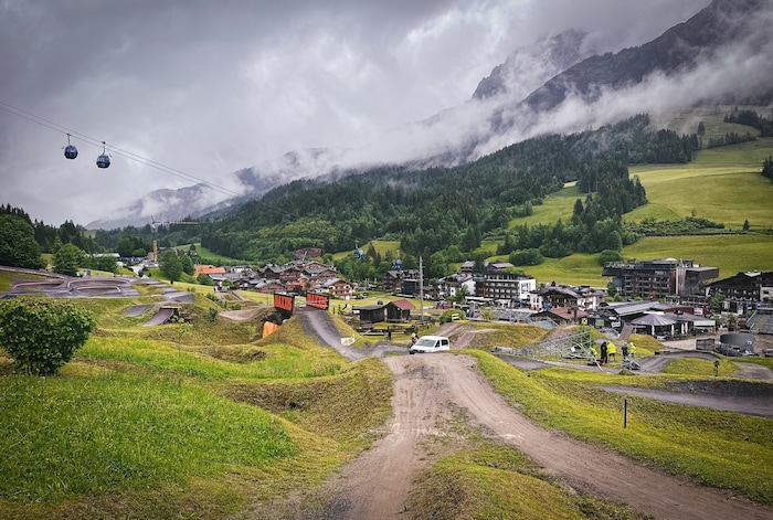 Der Bikepark ist Leogang zählt zu den Besten der Welt. 