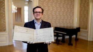 Benedikt Lodes mit Autograf von Salieri zur Opera Buffa „La grotta di Trofonio“ (1785)