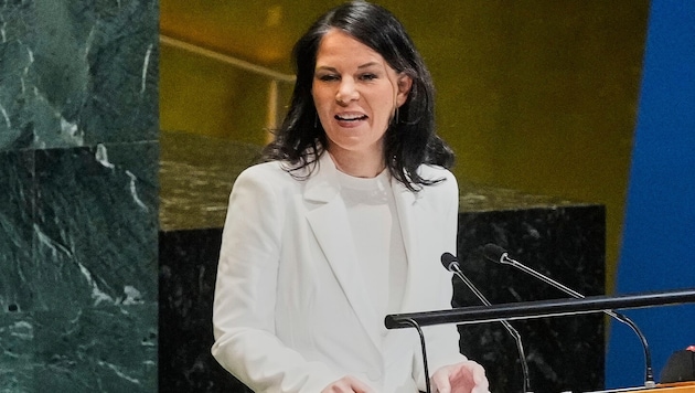 Deutschlands Ex-Außenministerin Annalena Baerbock 