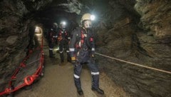Einsätze unter Tage stellen Rettungskräfte vor Herausforderungen.