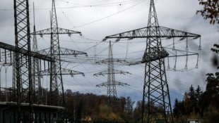 Über solche Hochspannungsleitungen soll künftig Strom aus erneuerbaren Energiequellen in ganz ...