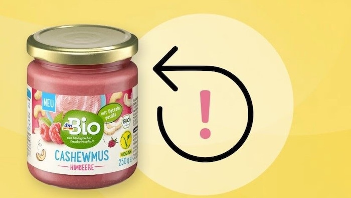 Der Artikel „dmBio Cashewmus Himbeere“ 