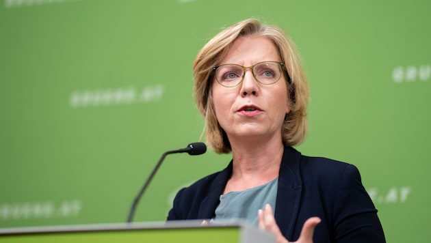 Leonore Gewessler (Grüne) ist die einzige Kandidatin für den Grünen-Vorstand.