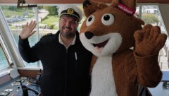 Mit Kapitän Mario fuhren wir auf der MS Klagenfurt über den wunderschönen Wörthersee.