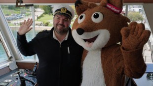 Mit Kapitän Mario fuhren wir auf der MS Klagenfurt über den wunderschönen Wörthersee.