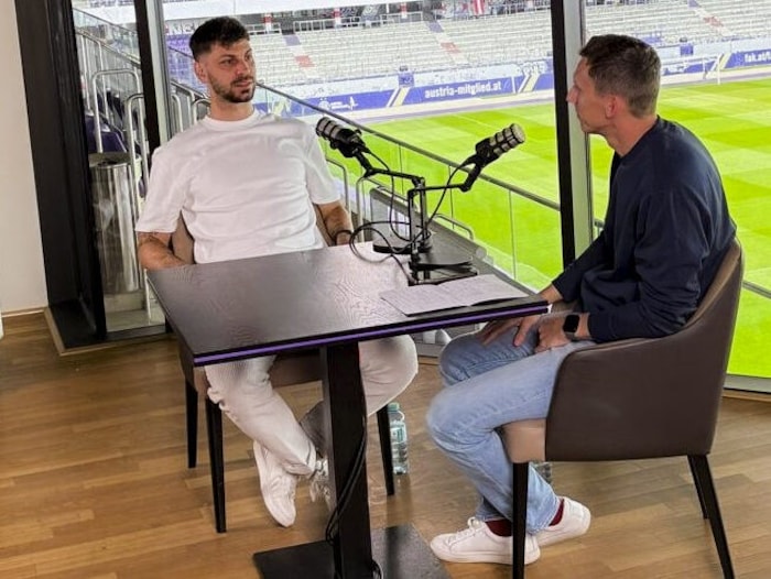 Aleksandar Dragović im Vodcast-Gespräch mit Florian Klein