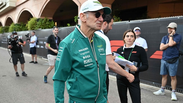 Stardesigner Adrian Newey muss Aston Martin auf Vordermann bringen.