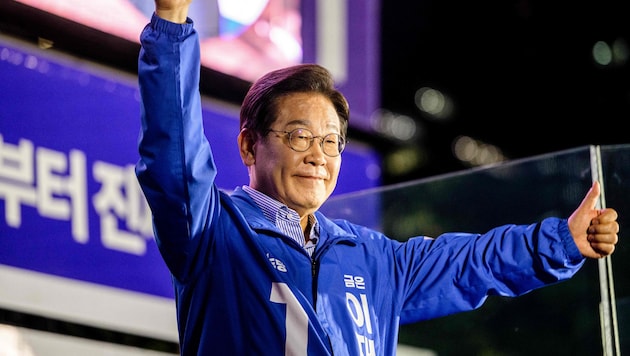 Lee Jae Myung steht vor dem Sieg bei der Präsidentenwahl in Südkorea.