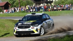 Im Opel Corsa vom Rallye-Team Waldherr düste Maxi Lichtenegger durchs Murtal.