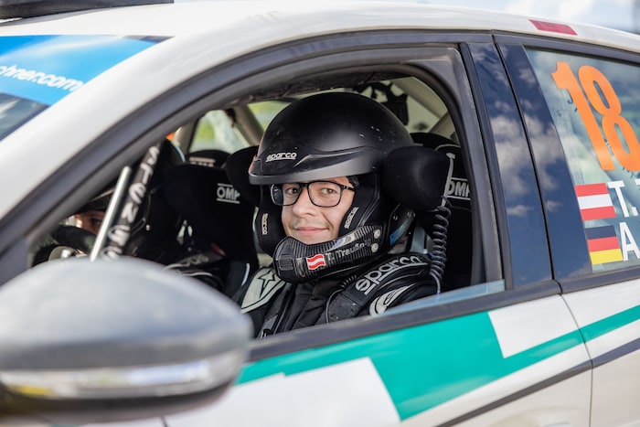 Thomas Traußnig fuhr im Murtal auf Rang ach.