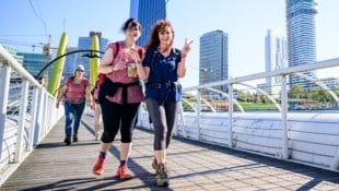 Beim Mammutmarsch durch ganz Wien ist Durchhalten gefragt.