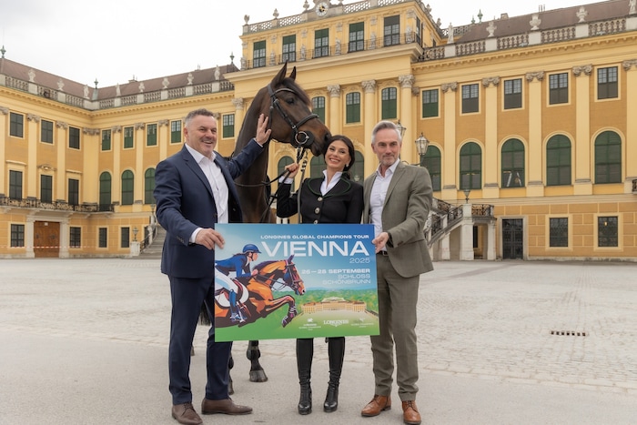 Die Königsklasse des Reitsports gastiert im Herbst 2025 vor dem Schloss Schönbrunn.